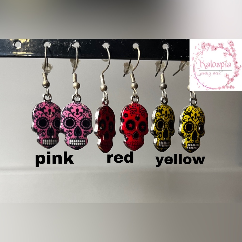 Day Of The Dead / Dia De Los Muertos Earrings